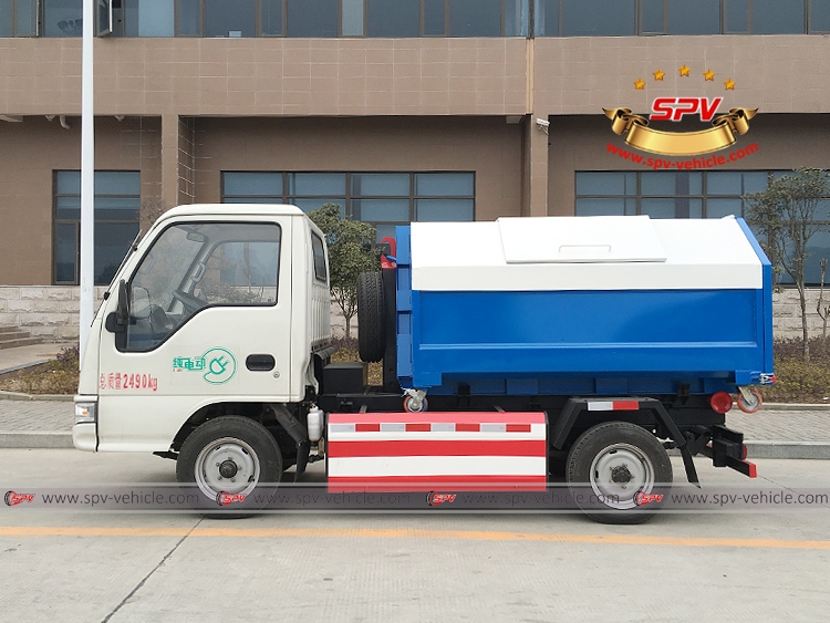 Electric Hook Loader Truck JAC-LS Electric Hook Loader Truck JAC-LS